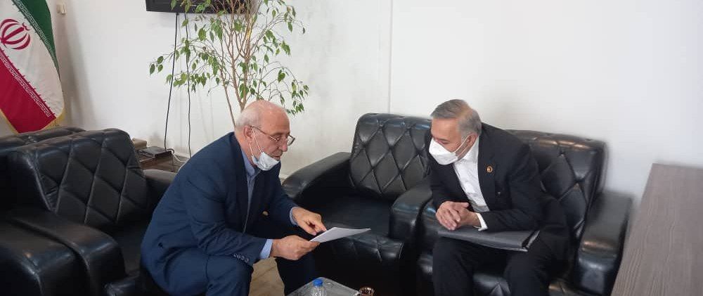 دیدارها و جلسات امروز دوشنبه 23 اسفند 1400 آقای حاجی