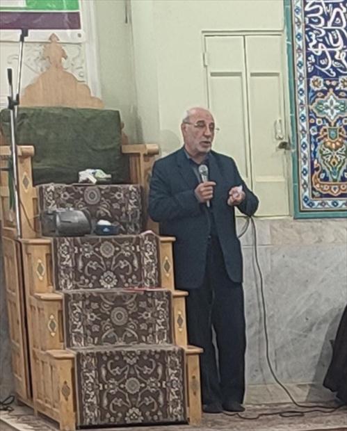 حسینعلی حاجی در مسجد امام حسن عسکری(ع) شهر سین برخوار: