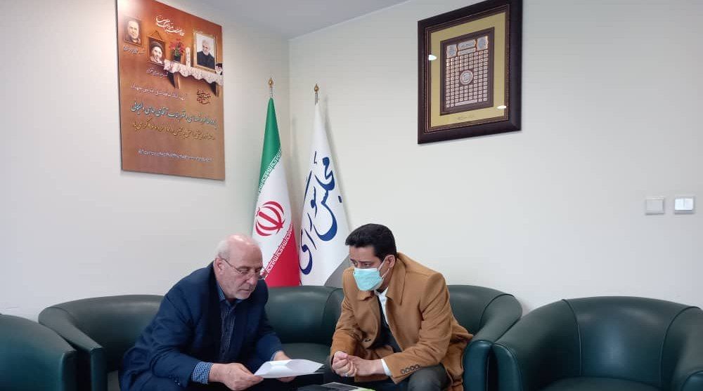 دیدار معاون برنامه‌ریزی و توسعه منابع وزارت راه و شهرسازی با آقای حاجی