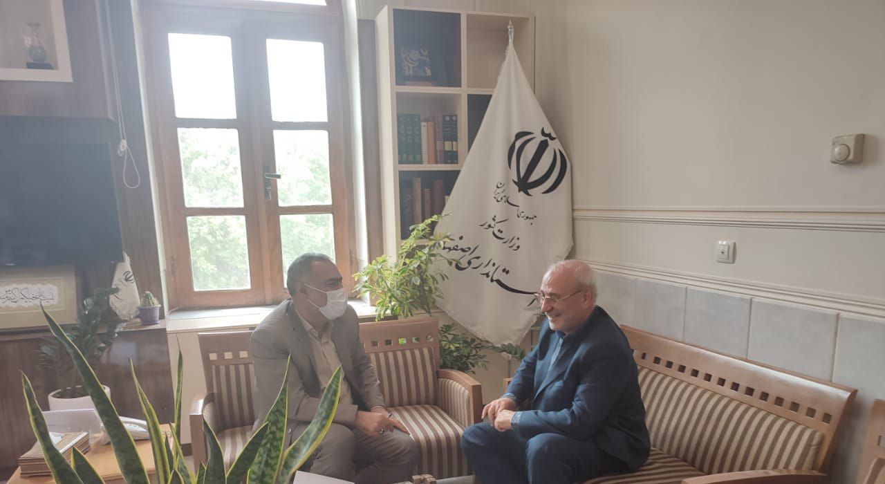 جلسه با معاون هماهنگی امور عمرانی استانداری اصفهان