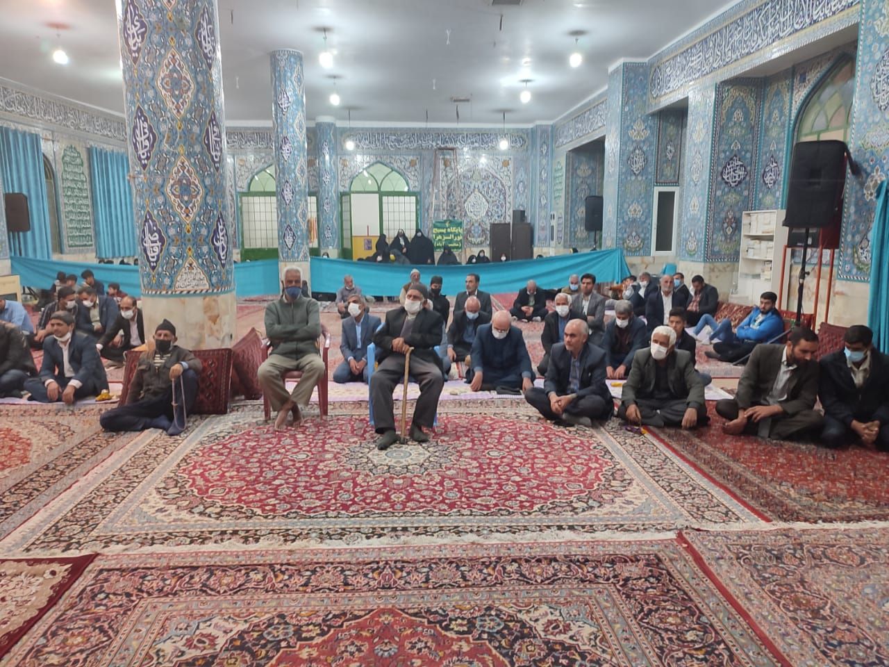 حضور آقای حاجی در مراسم یادواره شهدای روستای محسن آباد برخوار