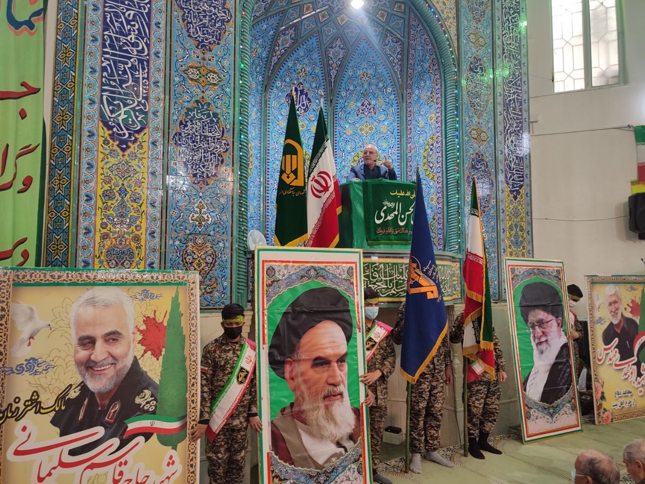 سخنرانی آقای حاجی در مراسم راهپیمایی روز جهانی قدس در شاهین شهر