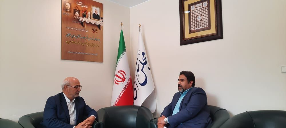 مدیر جدید مجتمع طلای موته با آقای حاجی دیدار و گفتگو کرد