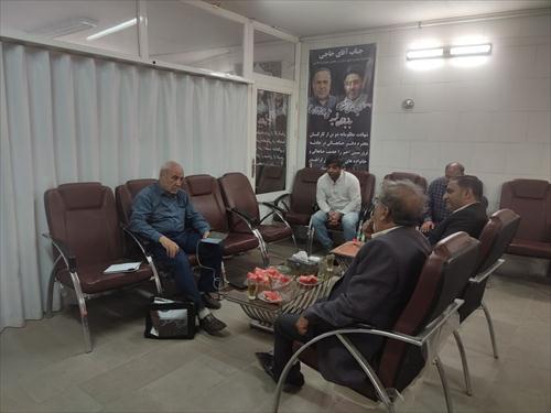نشست کمیسیون تخصصی مشورتی کشاورزی و دیدار هیئت مدیره انجمن کارخانجات بتن آماده با آقای حاجی
