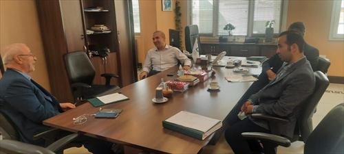 دیدار با محمد مهجوری معاون عمرانی و امور زیربنایی بنیاد برکت