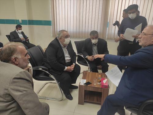 آئین افتتاح و بهره‌برداری از ساختمان جدید شبکه بهداشت و درمان شاهین شهر و میمه