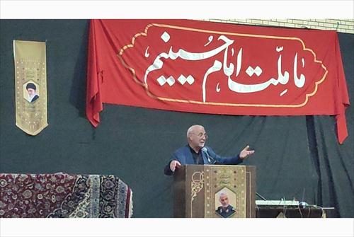 سخنرانی حاجی دلیگانی عضو هیئت رئیسه مجلس شورای اسلامی در یادواره شهدای سین برخوار و مسجد جامع دلیگان