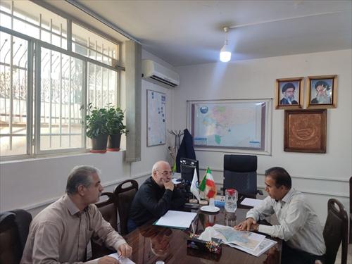 پیگیری طرح های مربوط به حوزه آب و فاضلاب در نشست صبح امروز آقای حاجی با مدیر آبفای شاهین شهر