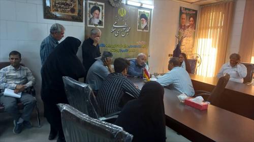 ملاقات مردمی آقای حاجی در دفاتر شهرستانی – امروز 12 شهریور 1401