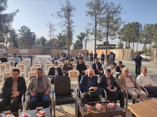مراسم افتتاح دبیرستان بنیاد برکت شهر حبیب آباد برخوار