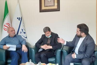 حضور معاون عمرانی وزیر کشور در دفتر هیئت رئیسه مجلس شورای اسلامی