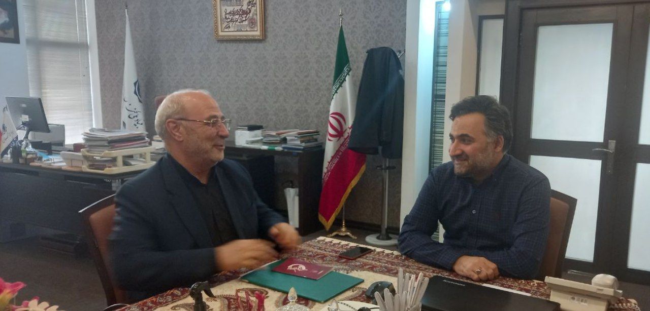 دیدار و گفتگوی  آقای حاجی با  معاون علمی و فناوری رئیس جمهور