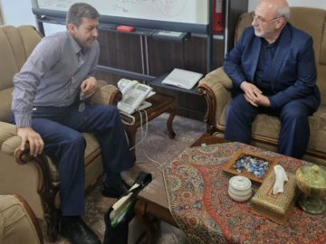 دیدار حسینعلی حاجی دليگانی  با معاون عمرانی وزیر کشور