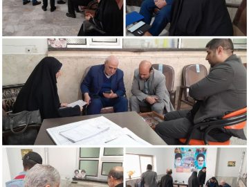 ملاقات با مردم باصفای بخش میمه و حضور در منزل جان باختگان حادثه دلخراش کوهدشت لرستان