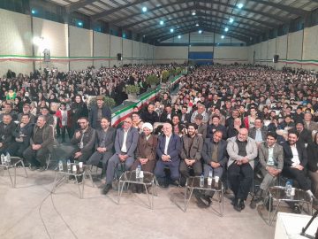 حضور آقای حاجی در مراسم یوم الله بیست و دوم بهمن سالروز پیروزی شکوهمند انقلاب اسلامی