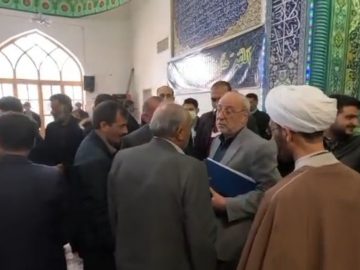 جلسه انتخاباتی آقای حسینعلی حاجی دليگانی در حبیب آباد و حضور در ستاد شهر گز برخوار
