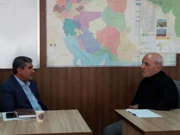 دیدار مدیر کل دامپزشکی استان اصفهان با آقای حاجی