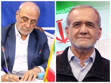 آقای حاجی با ارسال پیامی انتخاب آقای دکتر پزشکیان را تبریک گفت