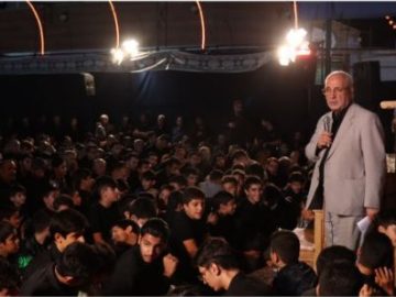 حسینعلی حاجی در اجتماع باشکوه هیأت رزمندگان اسلام گرگاب