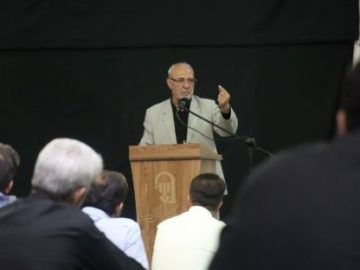 حضور درجمع نیروهای انقلابی نجف آباد،نمازگزاران مسجد امیر المومنین علیه السلام محله گلدیس و هیأت رزمندگان اسلام شاهین شهر