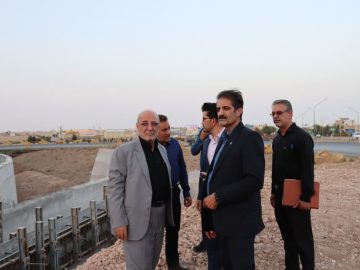 با دعوت آقای حاجی انجام شد :بازدید مدیر کل راهداری استان از پروژه های راه حوزه انتخابیه