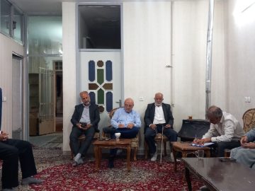 جلسه رسیدگی به مشکلات محله دلیگان ،شهر دستگرد برخوار و نشست دوره ای هیأت امنای امامزاده حضرت ابراهیم