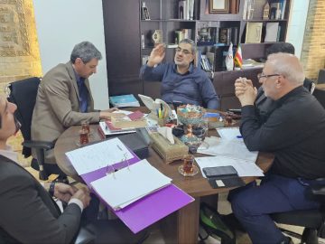 جلسه با معاون وزیر راه و شهرسازی و مدیر عامل سازمان ملی زمین و مسکن برگزار شد