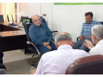 نشست مشترک جمعی از بهره برداران پساب تصفیه خانه فاضلاب شمال و نشست دوره ای اشتغال بانوان