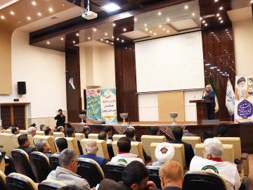 مراسم تکریم و معارفه فرماندار شهرستان برخوار با حضور آقای حاجی