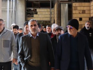 بازدیدآقای حاجی ازنمایشگاه الگوی پیشرفت بسیج/بازدیدمدیرکل توسعه وامورعمرانی وزارت بهداشت ازبیمارستان شهدای برخوار