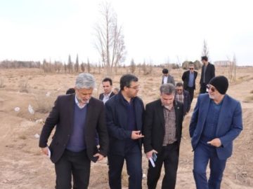 به دعوت آقای حاجی انجام شد: معاون سازمان امور اراضی کشور به حوزه انتخابیه