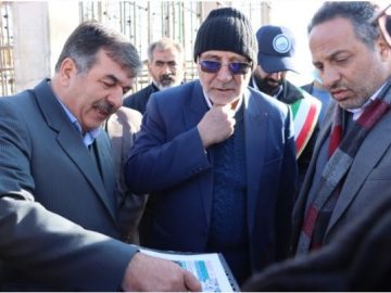 سفر مدیر عامل آب و فاضلاب کشور ومعاون وزارت نیرو به حوزه انتخابیه