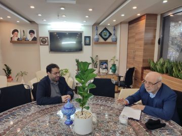 نشست با مدیر امور شعب بانک رسالت،رئیس مرکز تحقیقات کشاورزی جهاد کشاورزی و آئین کلنگ زنی پروژه مجموعه فرهنگی…