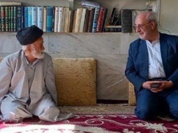 پیام تسلیت مرحوم حجت الاسلام والمسلمین حاج سید هاشم سجادی نسب و حضور در مراسم تشییع جنازه آن عالم ربانی