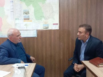 دیدارشهردار گرگاب،جمعی از مهندسان نظام مهندسی،مدیران چند خیریه با آقای حاجی و بازدیدازواحد تولیدی