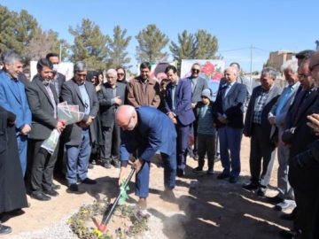 آئین آغاز عملیات اجرایی ساخت آموزشگاه شهید امیر اشرفی/پیگیری موضوعات مرتبط با حوزه مسکن در شاهین شهر