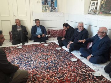 دیدار ها و برنامه های آقای حاجی در دومین روز کاری سال 1404 در شهر گز برخوار