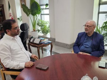 دیدار با مدیر عامل سازمان اتکا و معاون برنامه ریزی و مدیریت منابع وزیر راه و شهرسازی