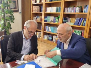 نشست آقای حاجی با معاون رئیس جمهور و رئیس سازمان برنامه و بودجه کشور