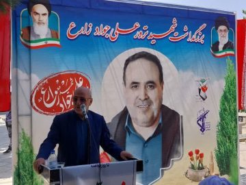 حضور در هشتمین سالگرد شهادت شهید علی جواد زارع