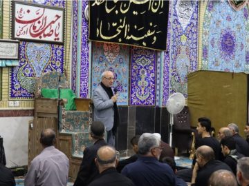 حضور آقای حاجی در جمع عزاداران حسینی – تیر ماه 1404