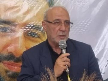 حضور و سخنرانی آقای حاجی نماینده محترم مجلس در مراسم بزرگداشت شهید والامقام حسین معینی