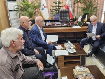 دیدار با مدیران عامل بانک های صادرات،کارآفرینی امید،سپه و مسکن/و رئیس بنیاد شهید و امور ایثارگران