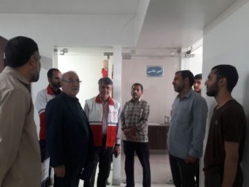 برنامه نظارتی آقای حاجی از یک واحد تولیدی،اداره مخابرات ،هلال احمر و اداره بهزیستی شهرستان برخوار