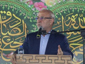 حسینعلی حاجی دلیگانی در آیین گردهمایی خادمین موکب فدائیان حضرت زینب کبری سلام الله علیها شهر خورزوق