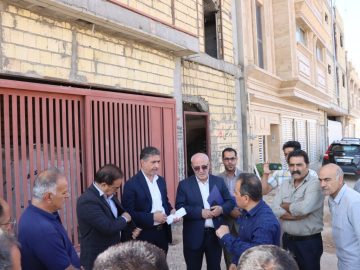 بازدید از روند اجرای تعریض محور جهاد آباد -شاهین شهر/بازدیداز زمین های طرح پسماند گلدیس شاهین شهر