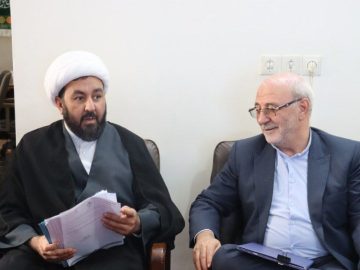جلسه پیگیری پروژه های عمرانی منطقه/بازدیداز اداره تبلیغات اسلامی شهرستان شاهین شهر و میمه