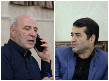 پیگیری تکمیل استخر ملت شاهین شهر محور گفتگوی تلفنی آقای حاجی با وزیر ورزش