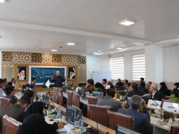 حضور و سخنرانی آقای حاجی در سومین همایش مدیران کانون‌های بسیج جامعه پزشکی استان اصفهان