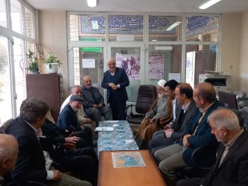 جلسه بررسی طرح توسعه مقبره و احداث دانشکده علوم قرآنی علامه مجلسی